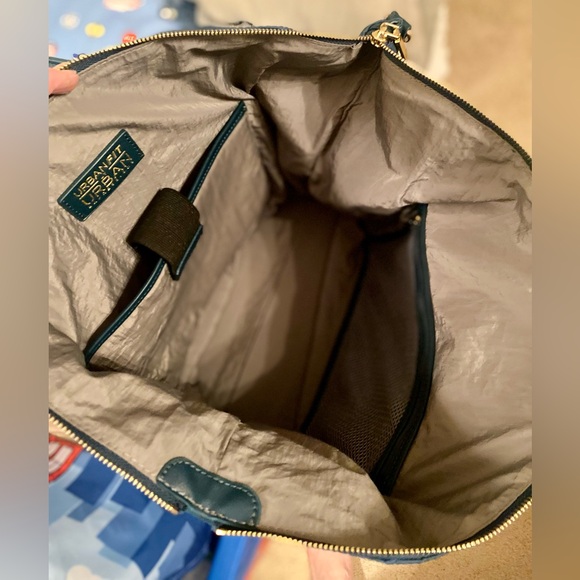 Urban Expressions NWOT Weekender Gym/Overnight Teal Blue Tote Bag - Picture 6 of 14